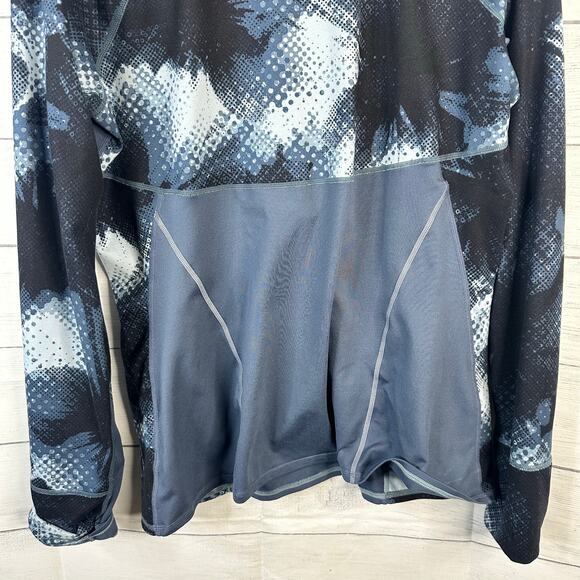 Athleta Womens size XL Running Wild Half Zip 2.0 Pullover Electro Running 152566 - Picture 7 of 10